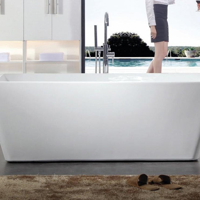 Bañera Exenta CASPIO de Aquore. Acrilica (160x75 cm) - CuartoDeBaño.com