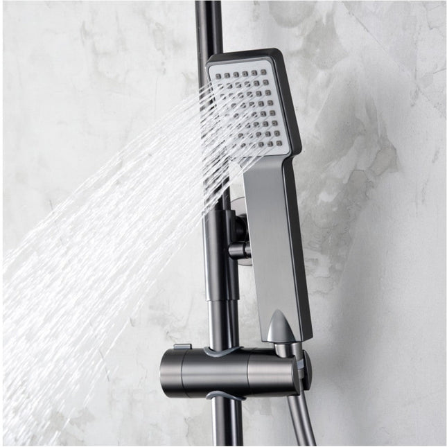 Conjunto Ducha ART Black Gun Metal IMEX