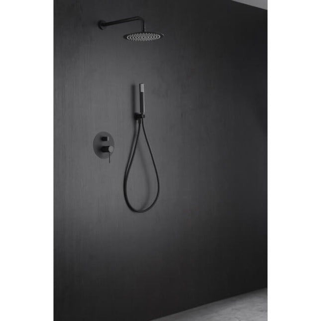 Conjunto de Ducha Negro Mate IMEX GPD038/NG LINE
