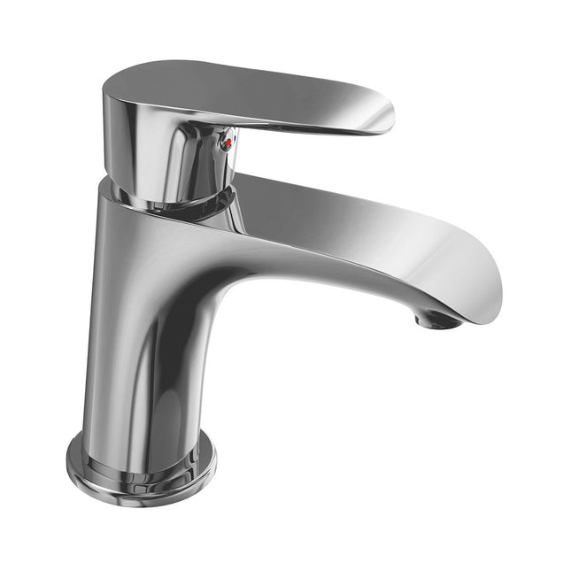 Monomando de lavabo de DANN cromo