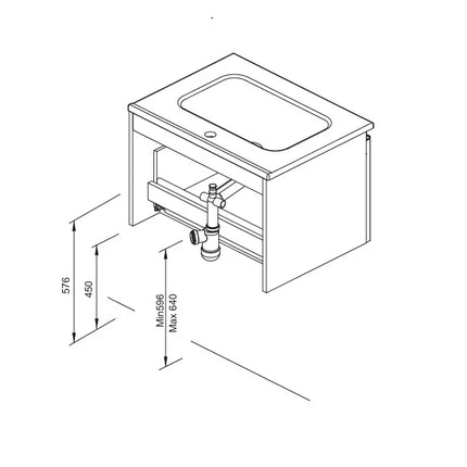 croquis mueble vora