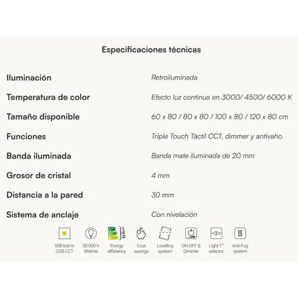 especificaciones espejo merida
