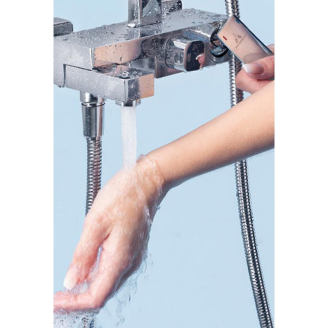 Detalle Conjunto de ducha Grifería MITRA de Aquassent