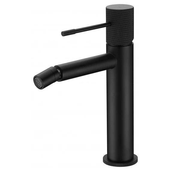 Grifo de Bidé Monomando Negro Mate LINE Bdd038-2Ng de Imex