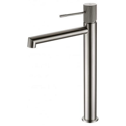 Grifo de Lavabo Alto Níquel Cepillado LINE Bdd038-3Nq