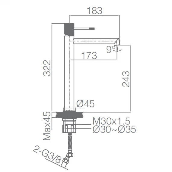 Croquis Grifo LINE Bdd038-3Orc de Imex 