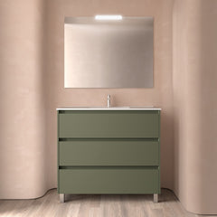 noja 3 cajones lavabo green