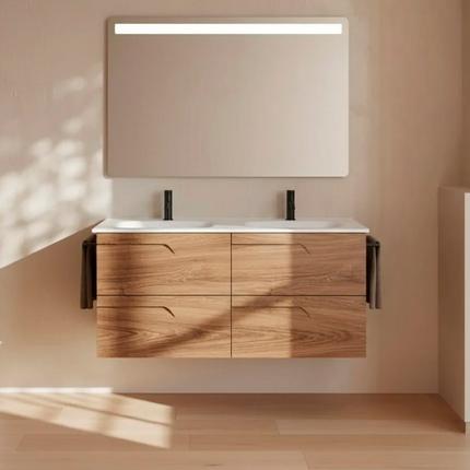 mueble de baño vitale 4 cajones hickory