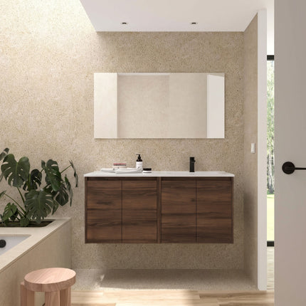 Noja  puertas lavabo desplazado a la izquierda