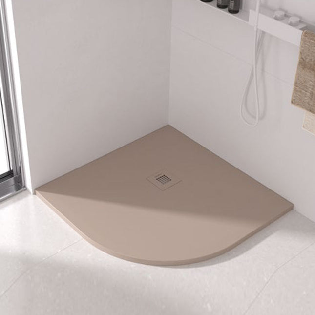 Plato de Ducha SemiCircular moka