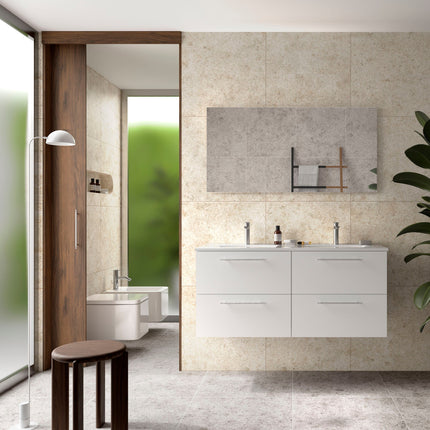 Conjunto SILANE blanco 120 cm