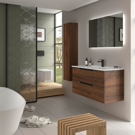 Mueble de Baño LENI de Salgar Nogal