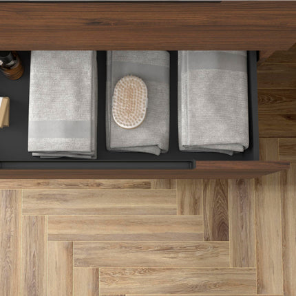 Mueble de Baño LENI con cajon abierto