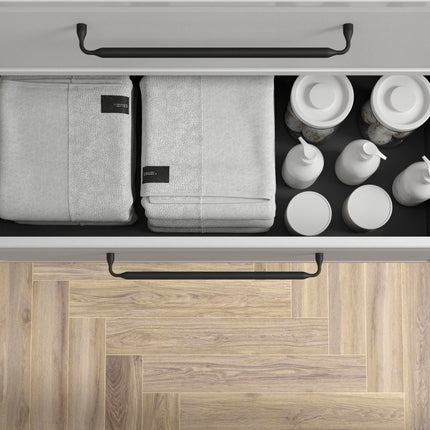 Mueble de Baño RUNA de Salgar con Lavabo Sobre Encimera. 4 Acabados, de 60 a 140 cm