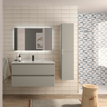 Mueble de Baño KIRA gris 100 cm