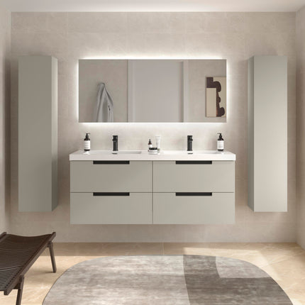 Mueble LENI Gris Doble