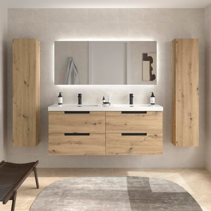 Mueble de Baño LENI Roble Doble