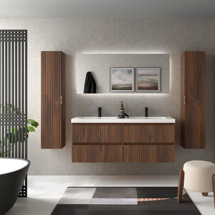 Mueble de Baño KIRA nogal 140 cm