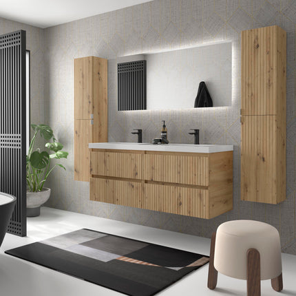 Mueble de Baño KIRA roble 120 cm