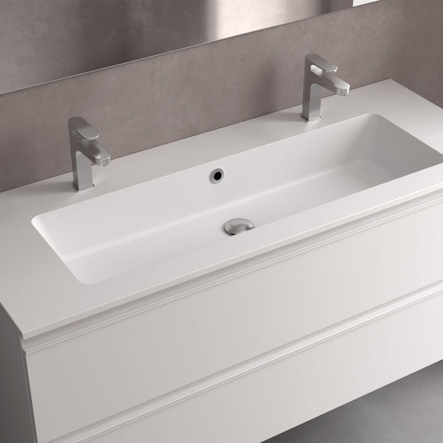 Lavabo Doble Vilna 1 poza 2 grifos