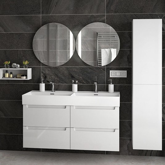 Mueble de baño MODULAR MONTERREY Salgar de 120 cm (60+60) con LAVABO doble