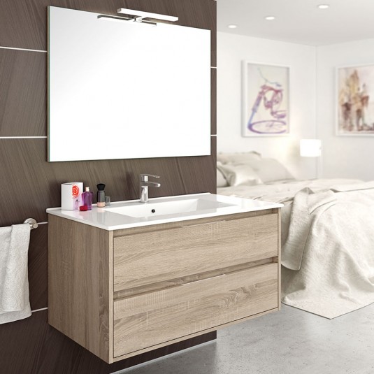Mueble de baño LONDRES con 2 cajones. De 60 | 80 | 100 | 120 cm