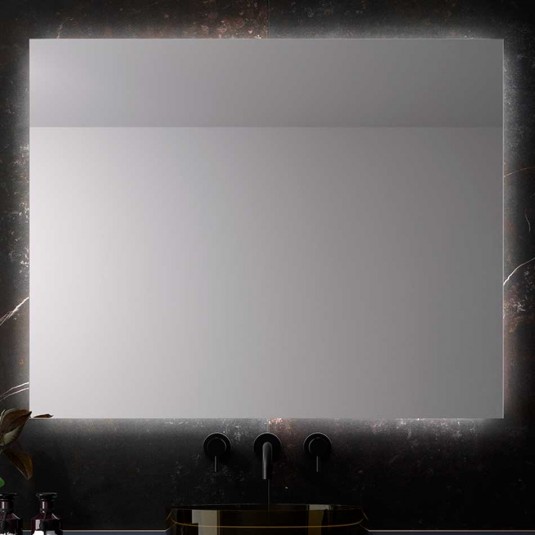Espejo de baño MADEIRA de 60x80 cm con luz LED retroiluminada