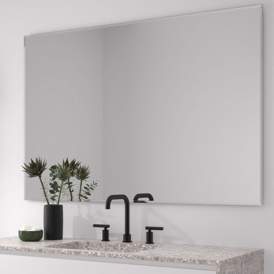 Espejo de baño TIGA biselado de 100x70 cm