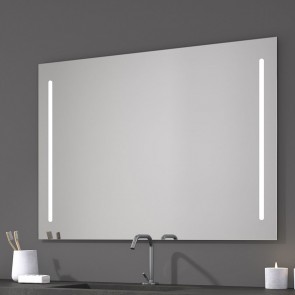 Espejo de baño BALI de 100x70 cm con luz LED lateral