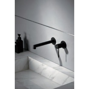 Grifo lavabo empotrado serie LINE GLD038/NG de IMEX Griferia