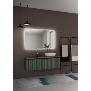 Espejo de baño LED CUADRADO ITALIA