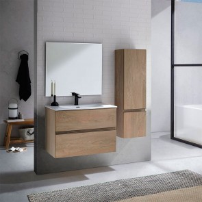 Mueble de baño HANA de Sanchis de 60cm en madera clara