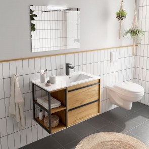 Mueble de baño ATTILA de Salgar 85 cm con LAVABO