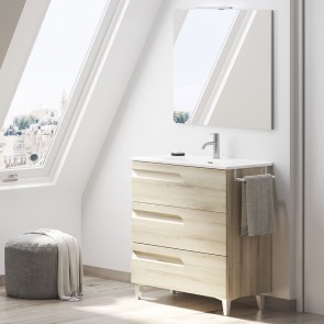 Mueble de baño VITALE Royo con 3 cajones. De 60 | 80 | 100 cm